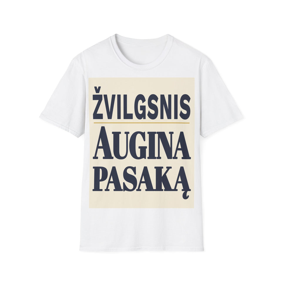 Žvilgsnis augina pasaką.