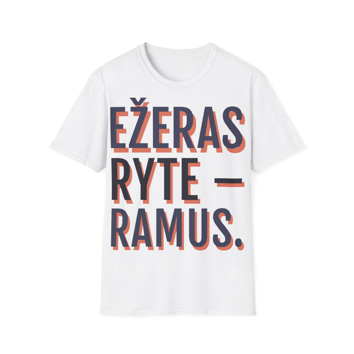 Ežeras ryte – ramus.