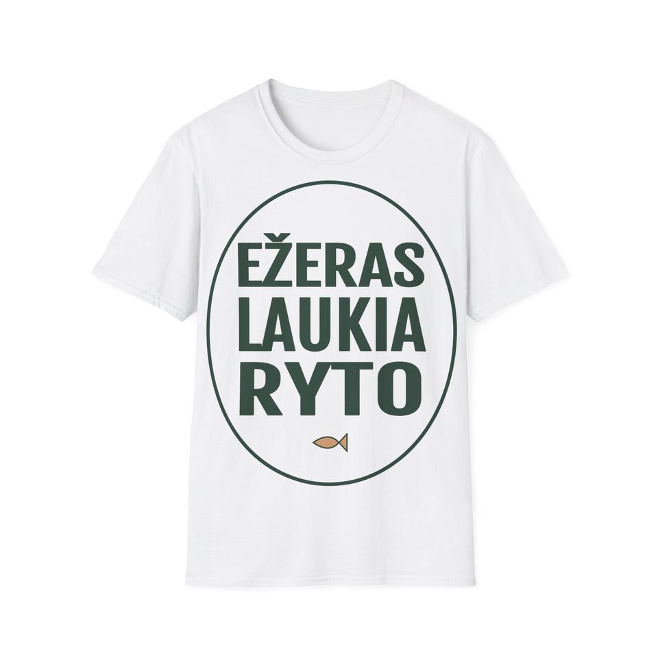 Ežeras laukia ryto.