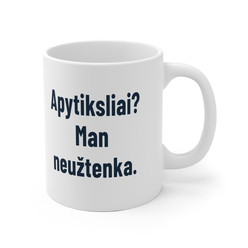 Apytiksliai? Man neužtenka.