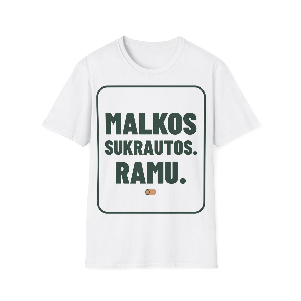 Malkos sukrautos. Ramu.