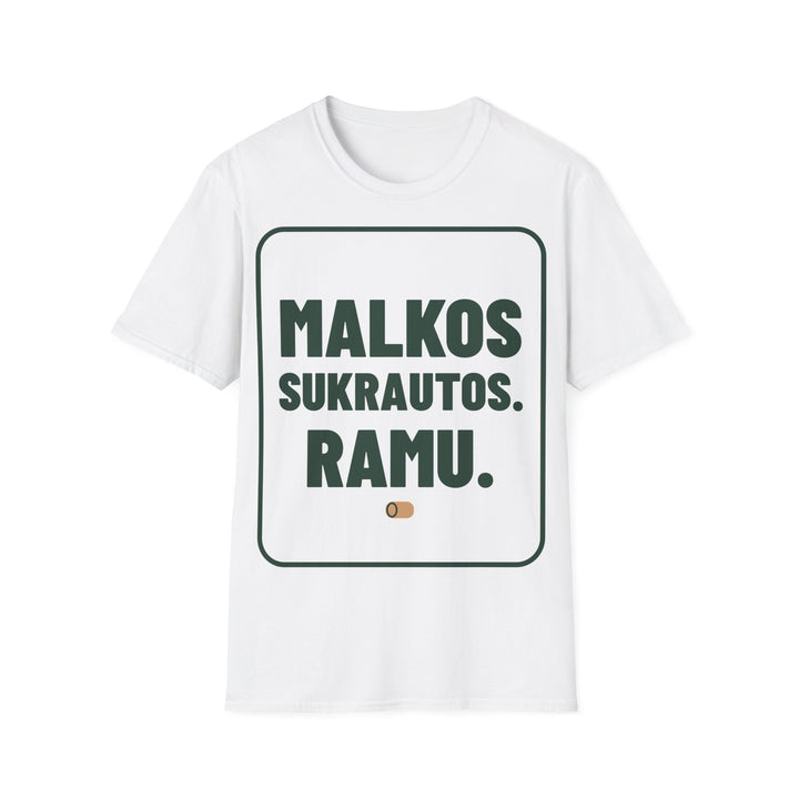 Malkos sukrautos. Ramu.