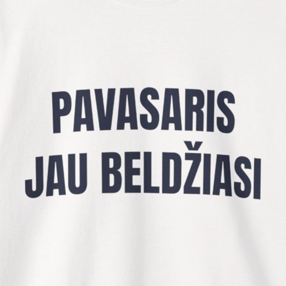 Pavasaris jau beldžiasi — Džemperis, spaudos vaizdas