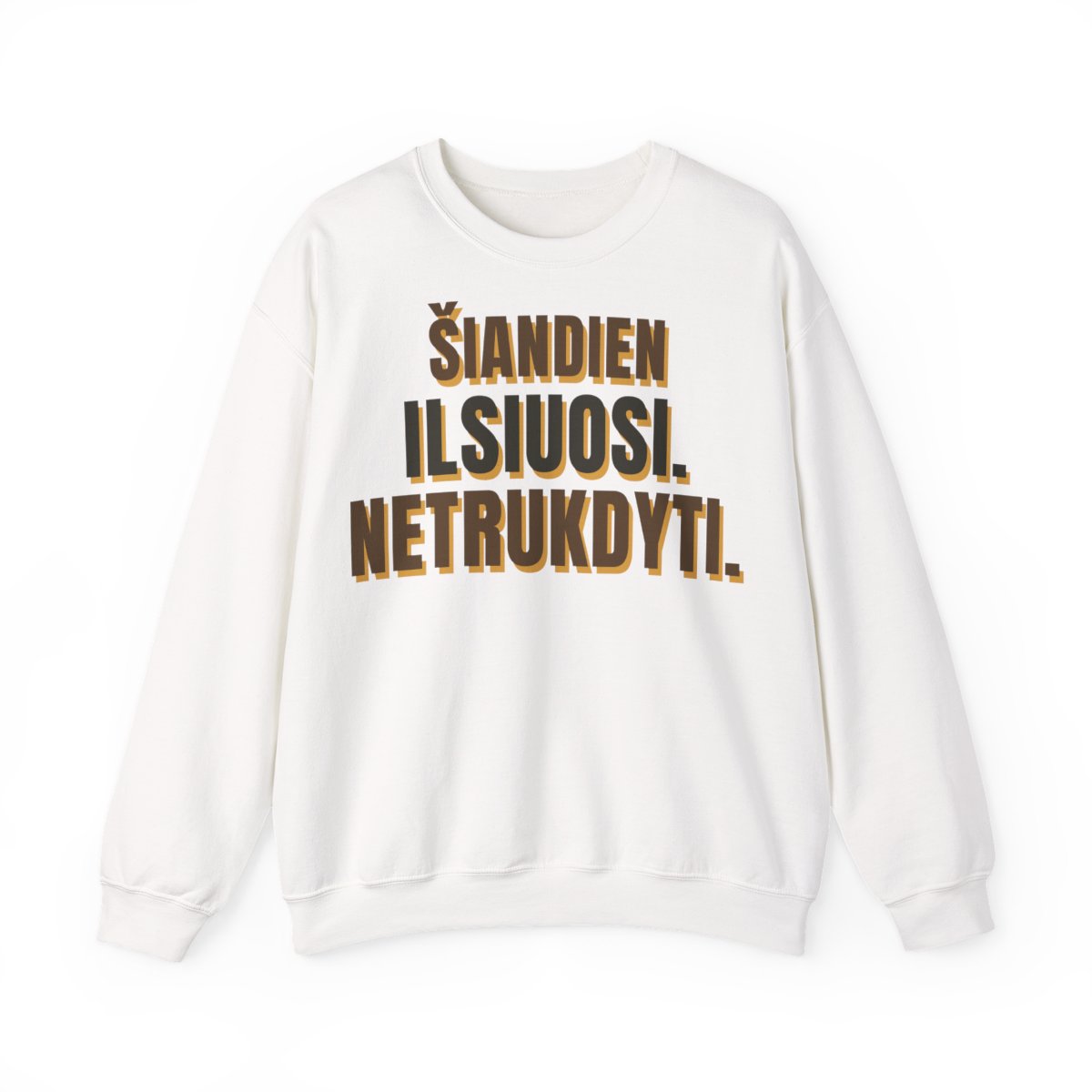 Šiandien transliuoju poilsį — Džemperis, spauda priekyje