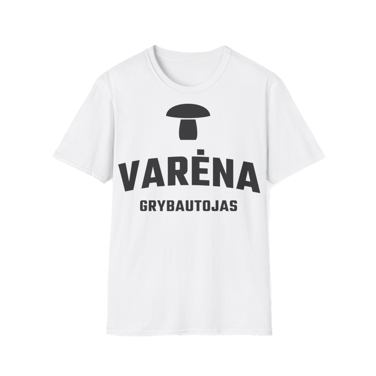 Marškinėliai „Varėna“ – balta