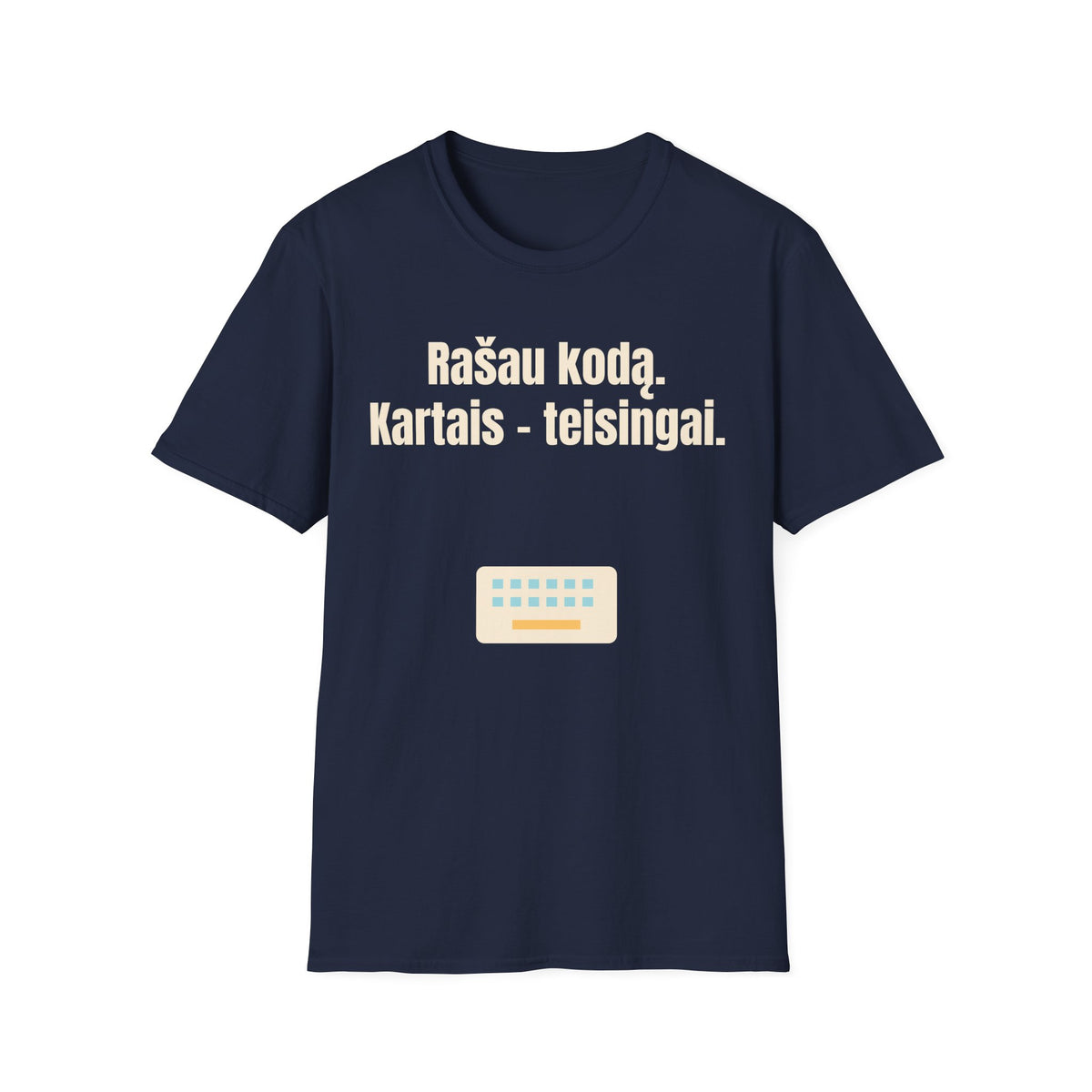Rašau kodą. Kartais – teisingai.