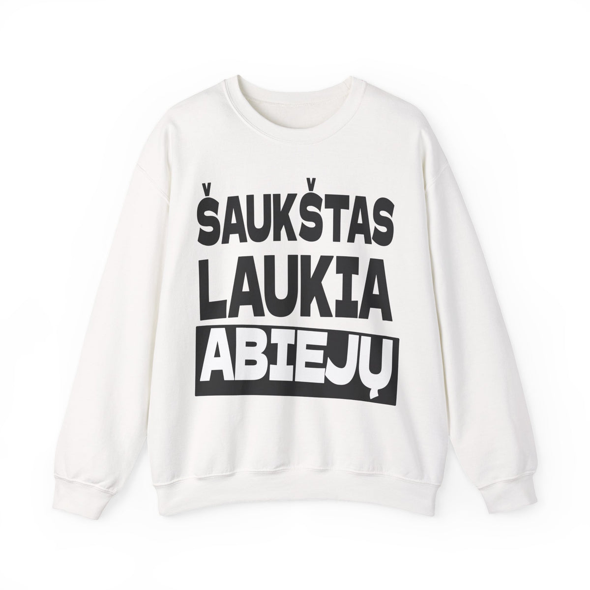 Šaukštas laukia abiejų.