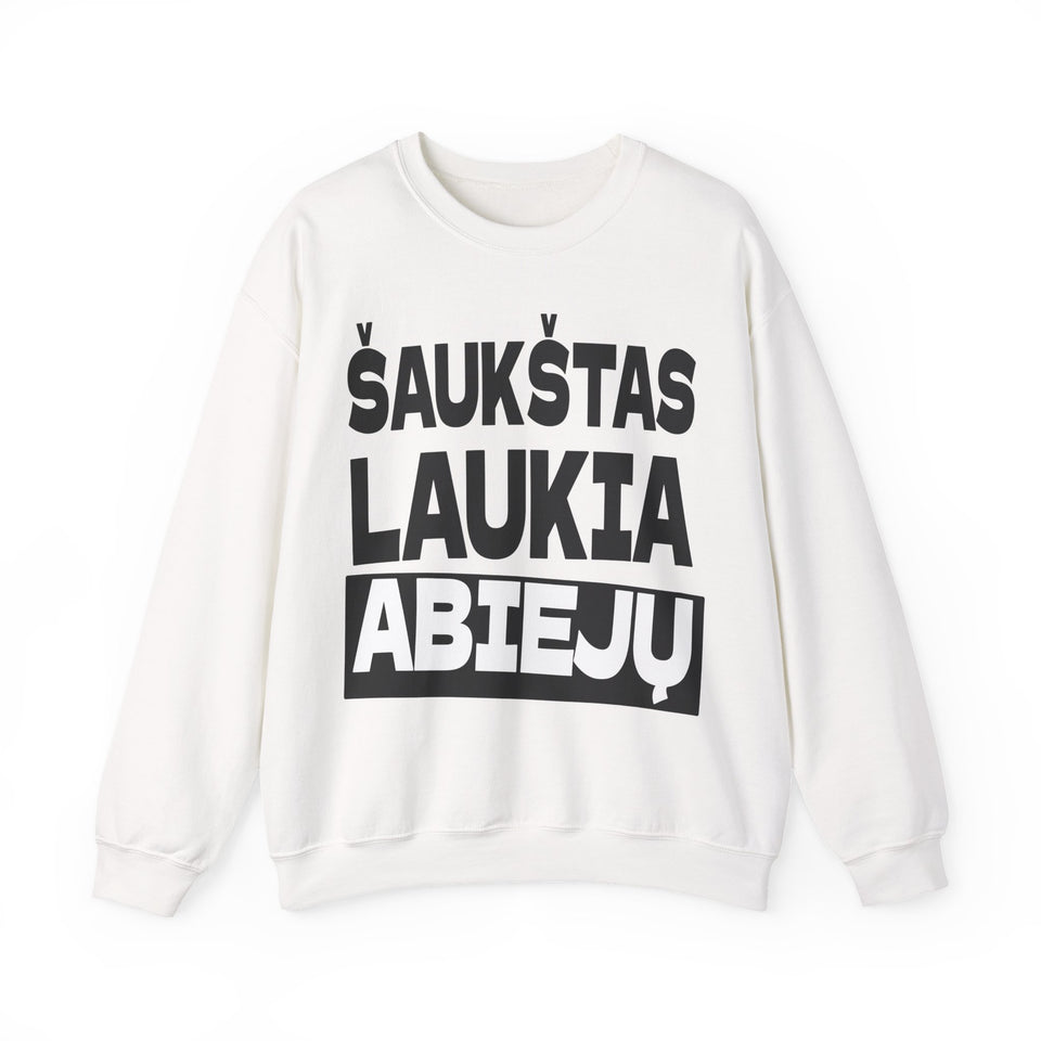 Šaukštas laukia abiejų.