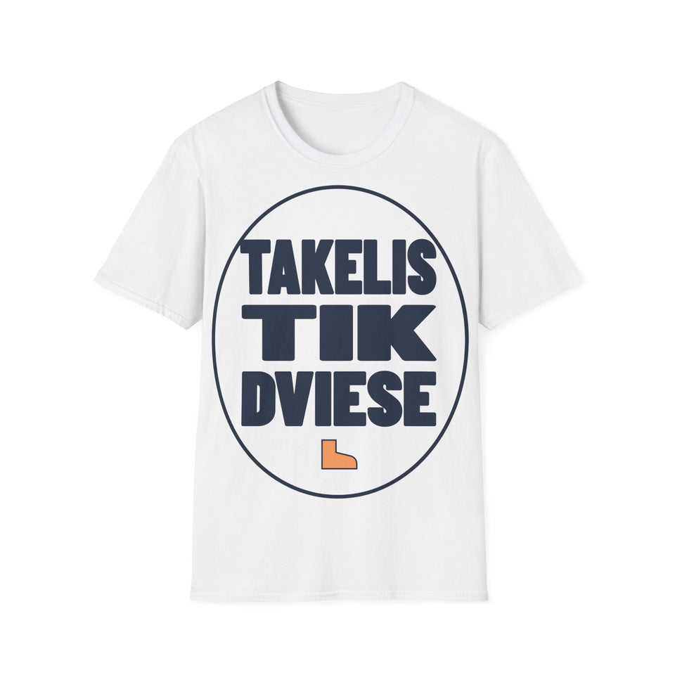 Takelis tik dviese.