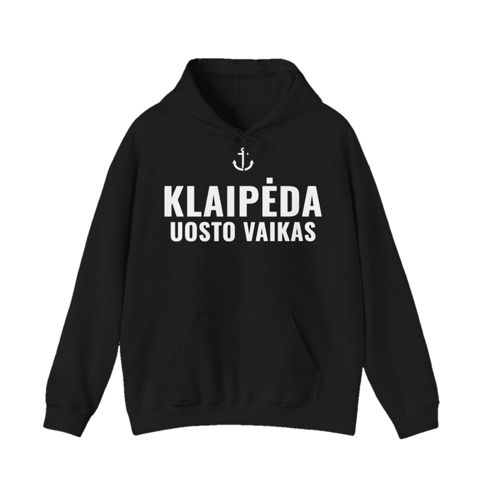 Džemperis „Klaipėda“ – juoda