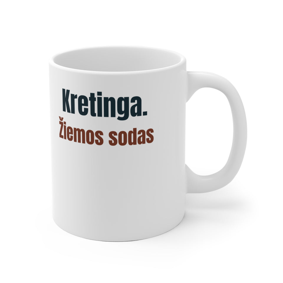 Kretinga. Žiemos sodas