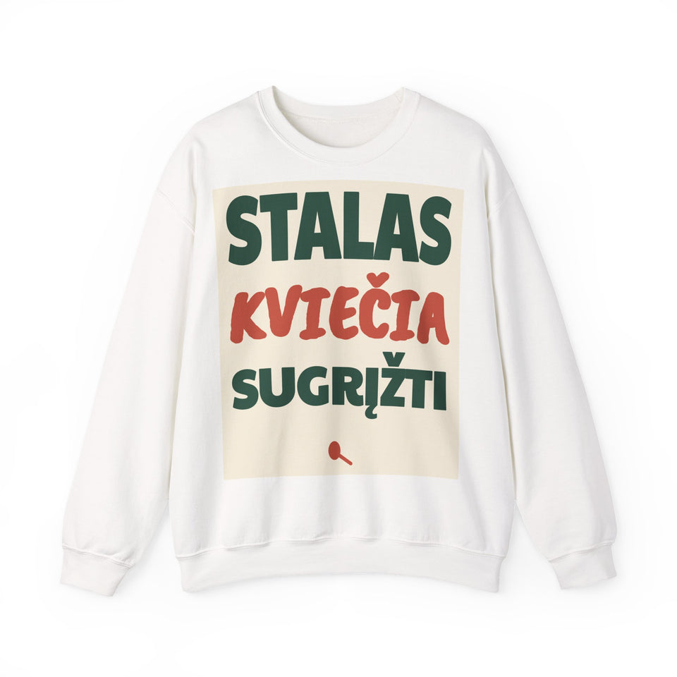 Stalas kviečia sugrįžti.