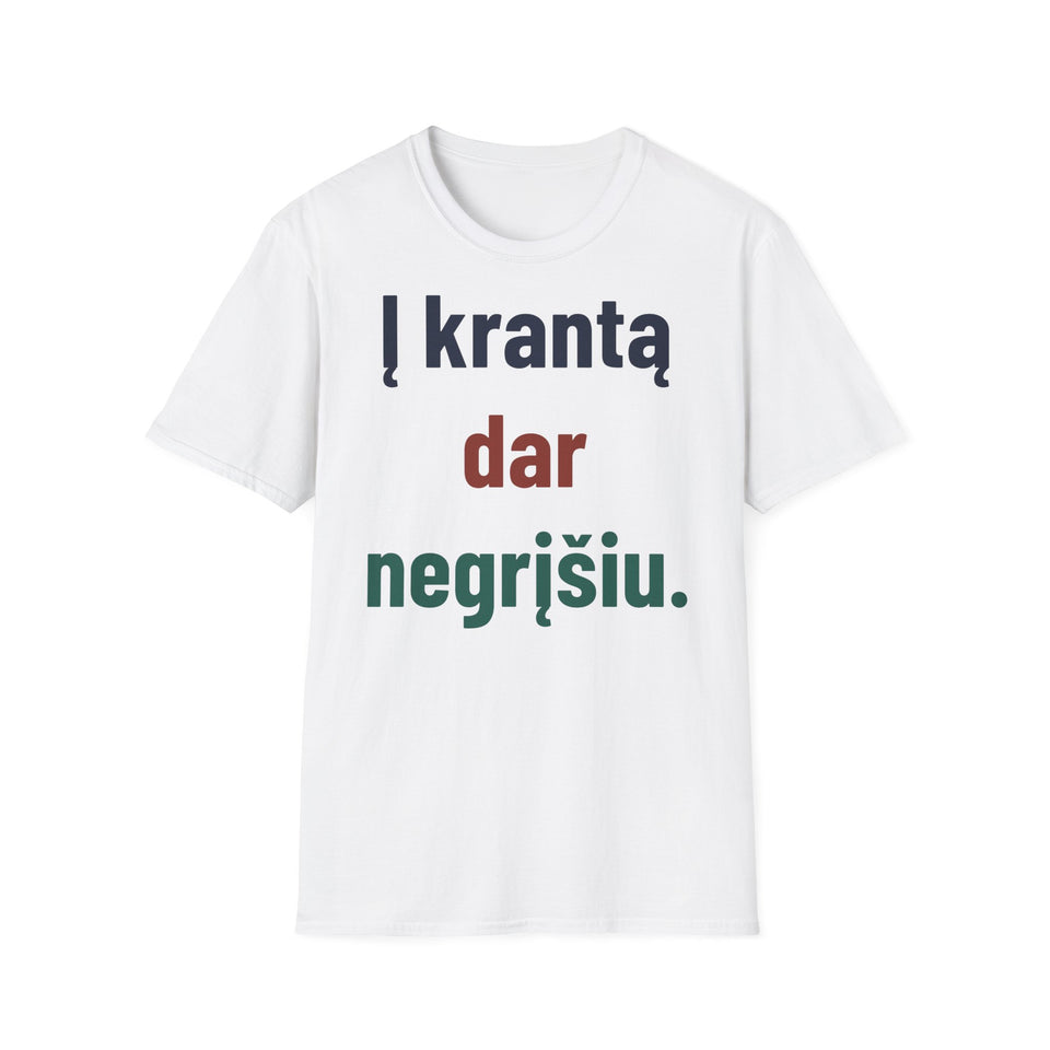Į krantą dar negrįšiu.