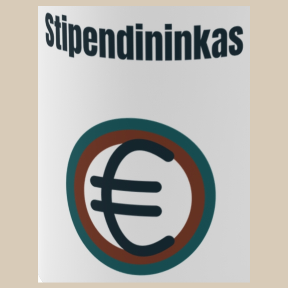 Stipendininkas – puodelis, spaudos vaizdas