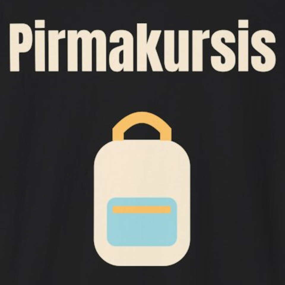 Pirmakursis – marškinėliai, spaudos vaizdas