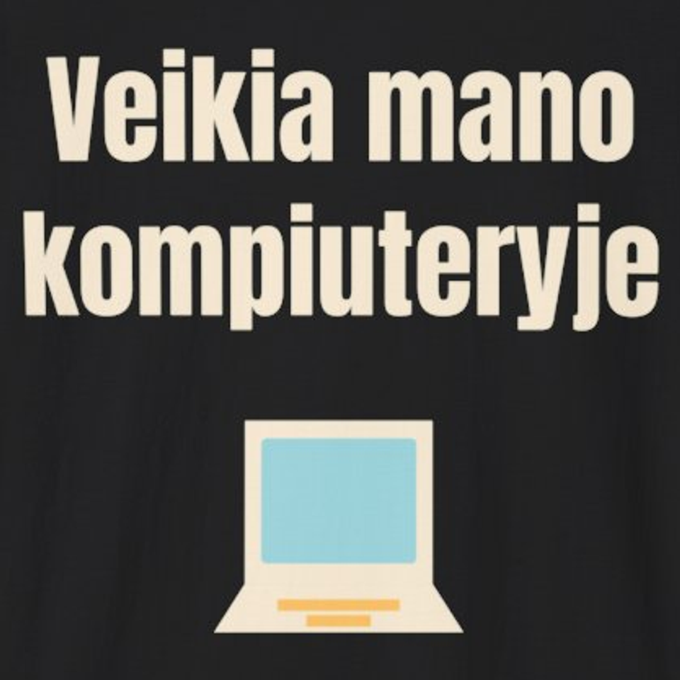 Veikia mano kompiuteryje – marškinėliai, spaudos vaizdas