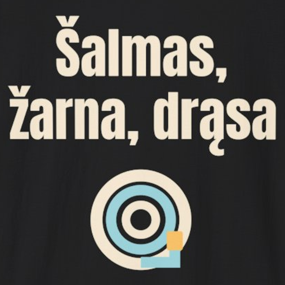 Šalmas, žarna, drąsa – marškinėliai, spaudos vaizdas