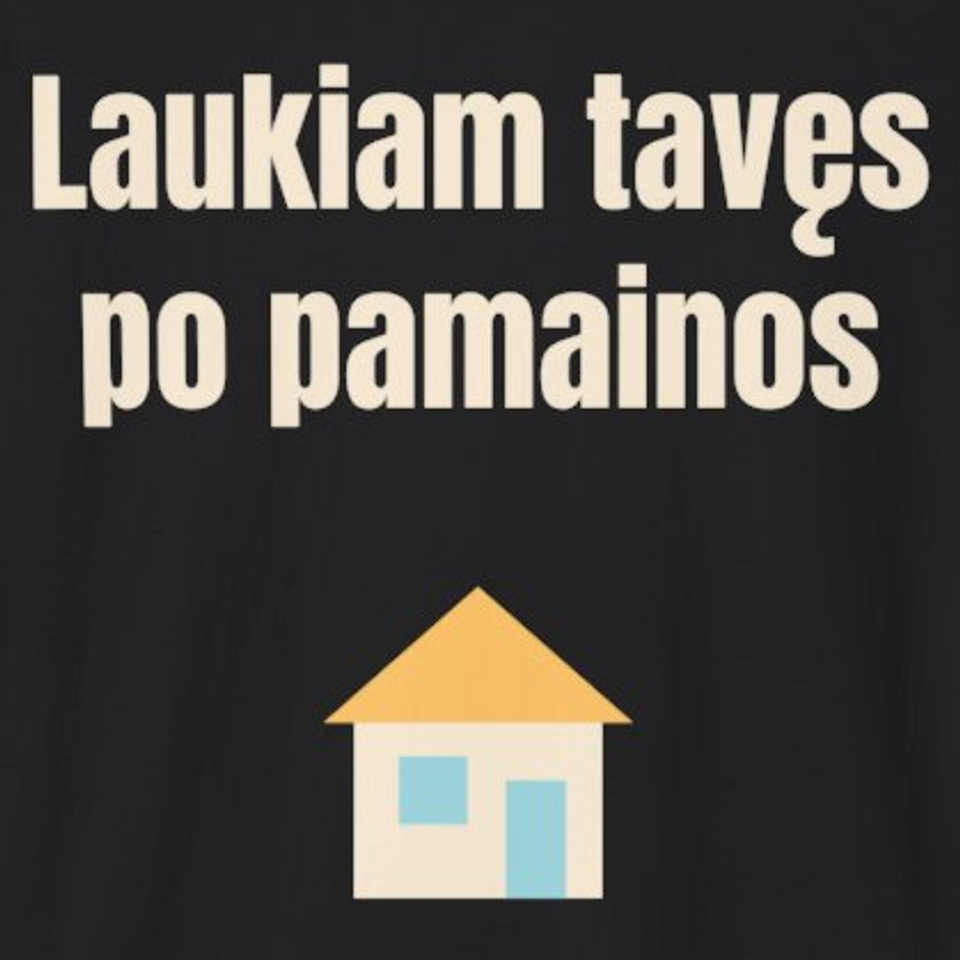 Laukiam tavęs po pamainos – marškinėliai, spaudos vaizdas
