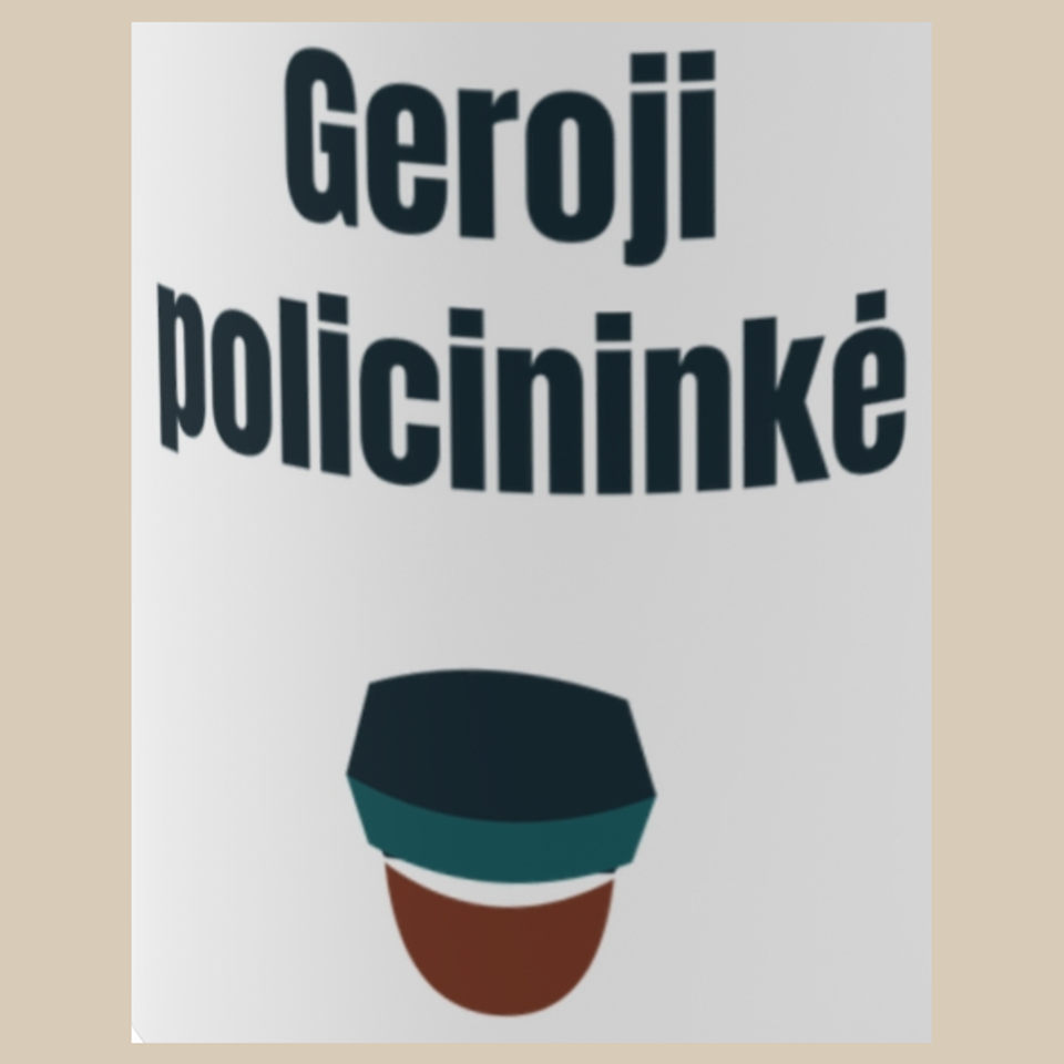Geroji policininkė – puodelis, spaudos vaizdas
