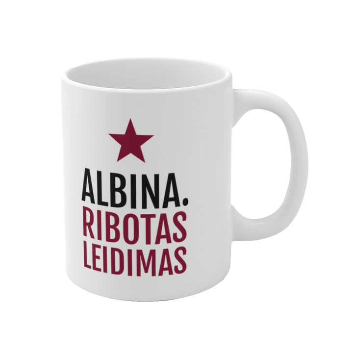 Puodelis „Albina. Ribotas leidimas“ – vaizdas 1
