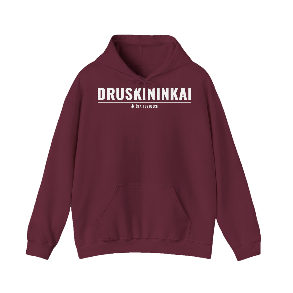 Džemperis „Druskininkai“ – bordo