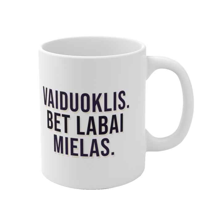 Vaiduoklis. Bet labai mielas.