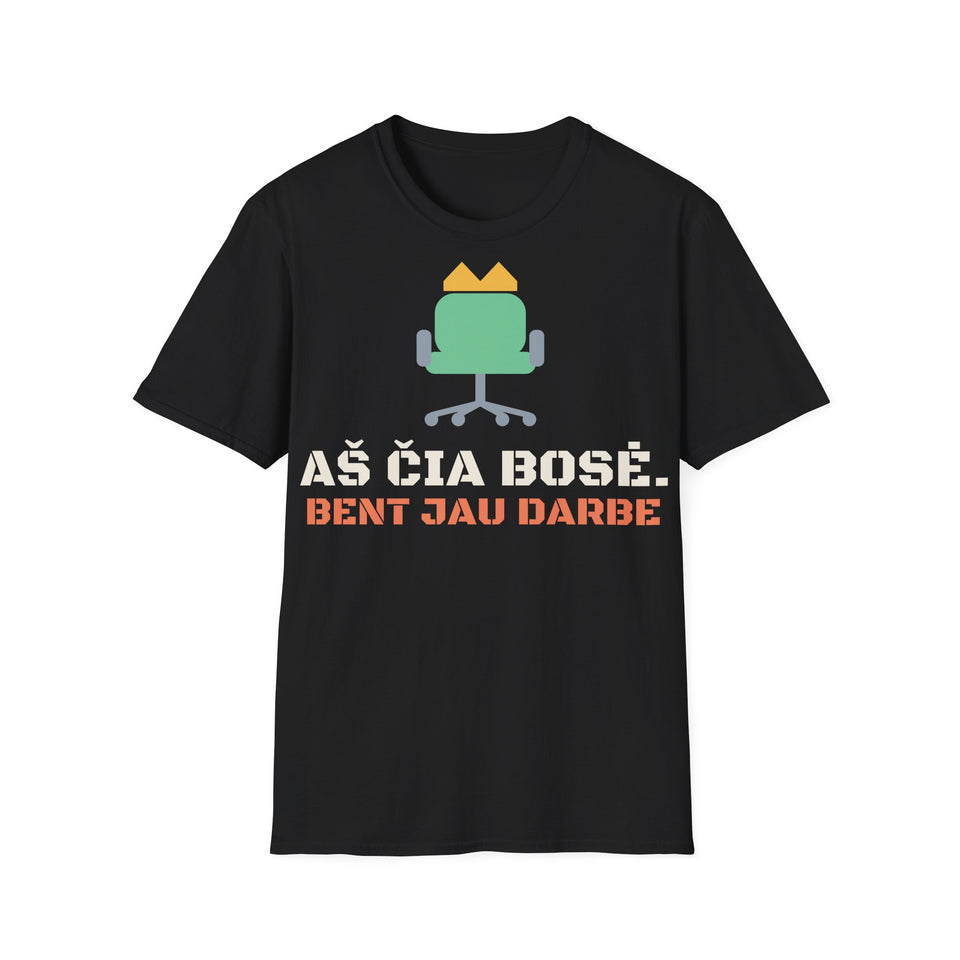 Aš čia bosė. Bent jau darbe