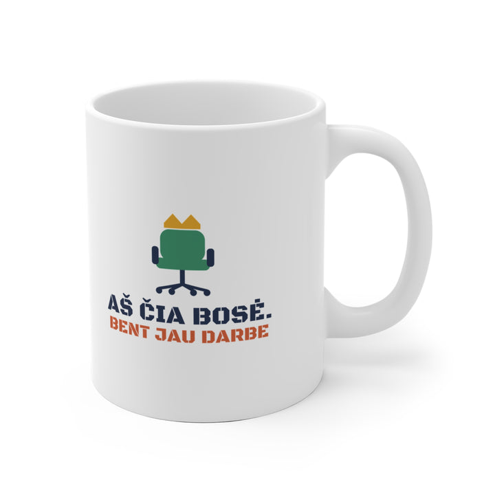 Aš čia bosė. Bent jau darbe