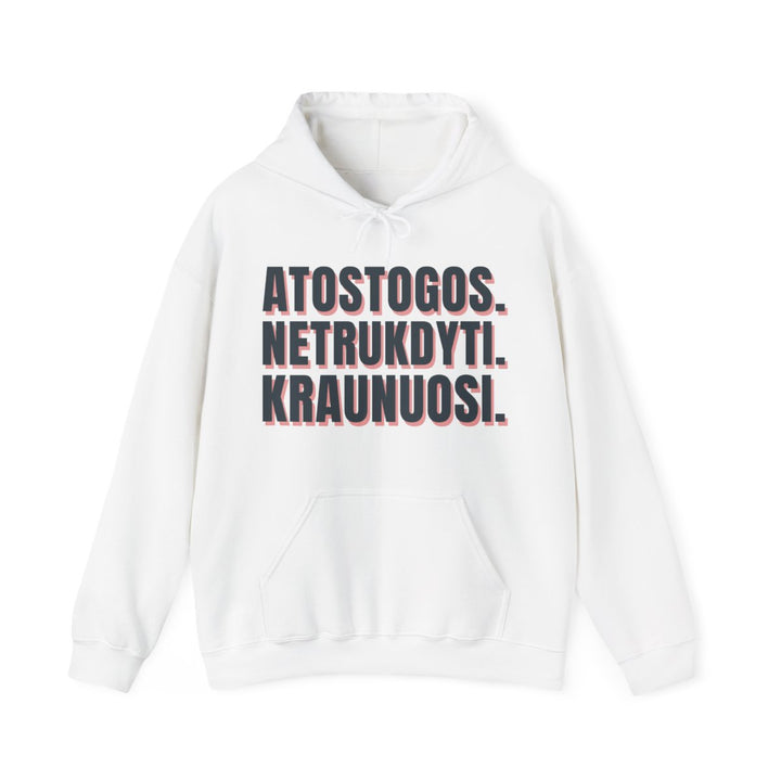 Atostogos. Netrukdyti. Kraunuosi.