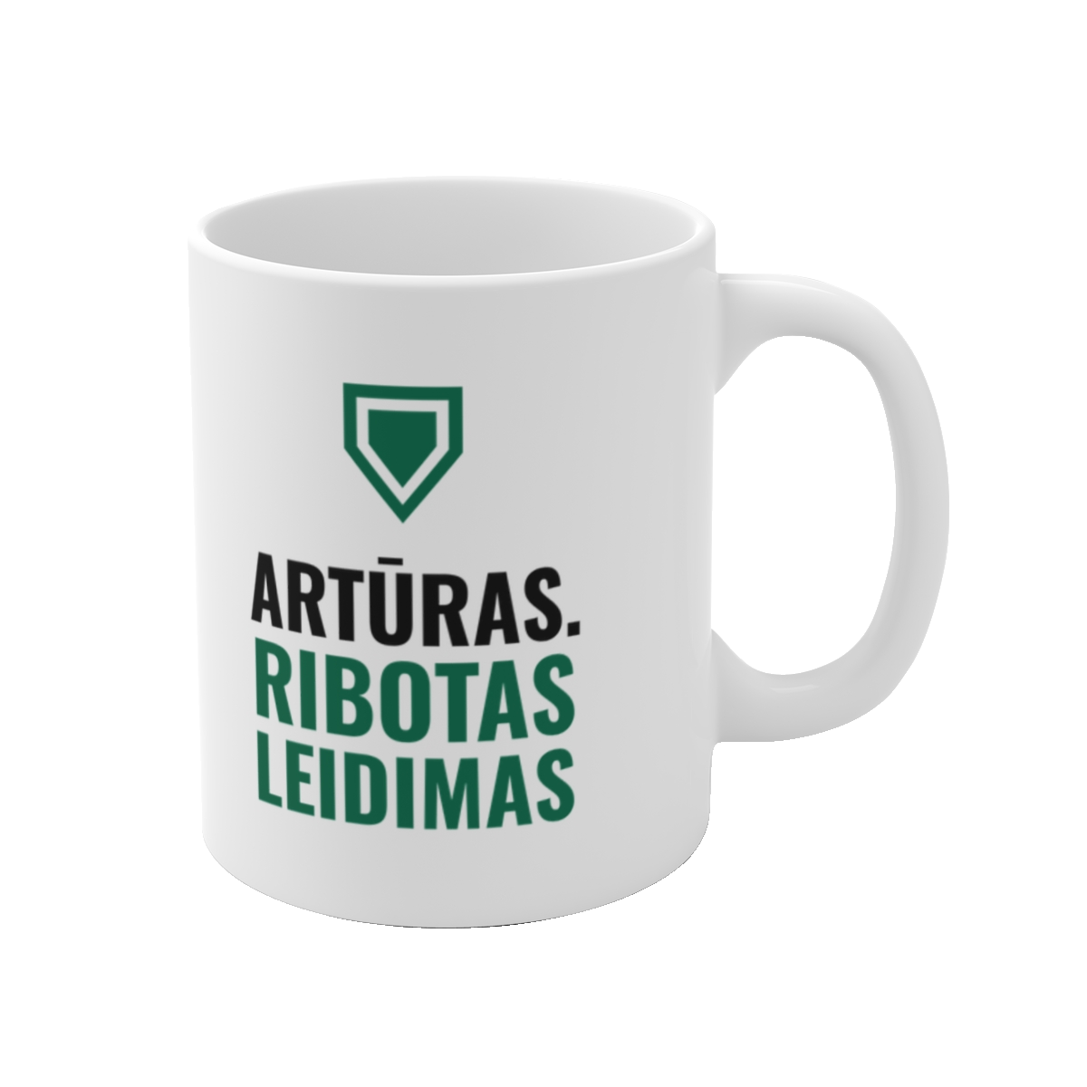 Puodelis „Artūras. Ribotas leidimas“ – vaizdas 1