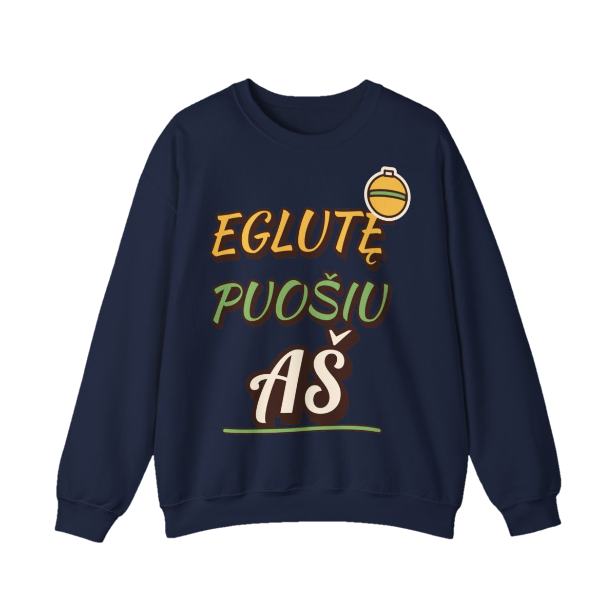 Eglutę puošiu aš – Tamsiai mėlyna