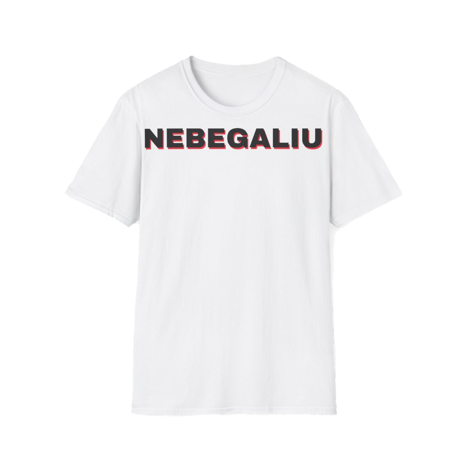 Marškinėliai „Nebegaliu“ – balta