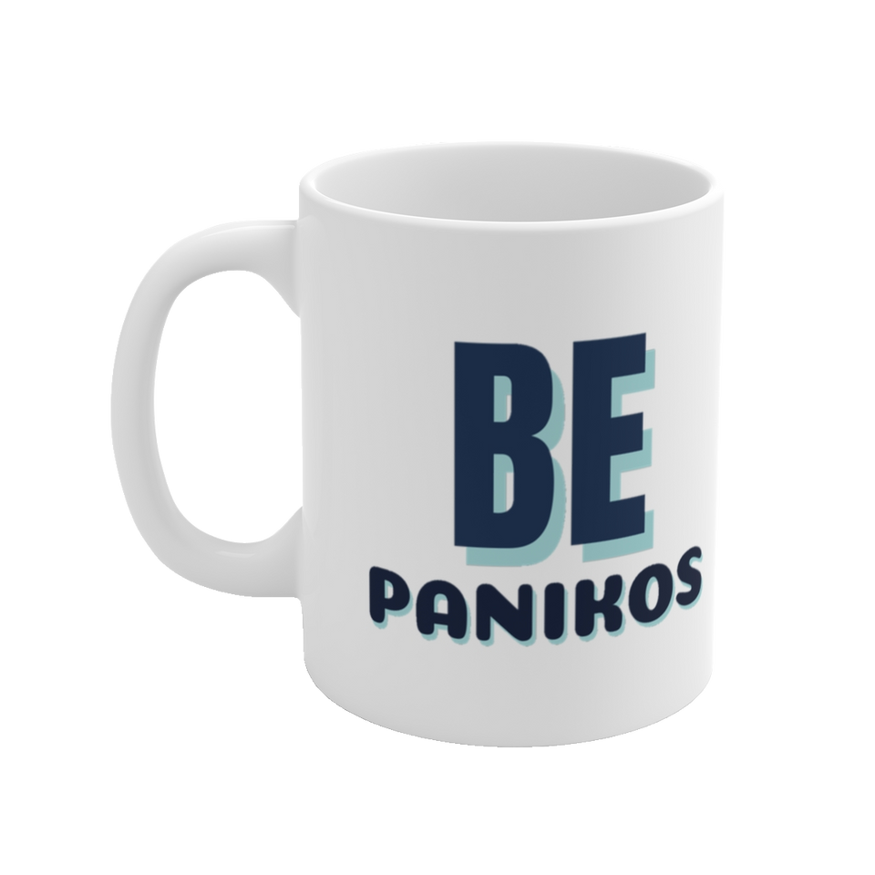 Puodelis „Be panikos“ – vaizdas 2