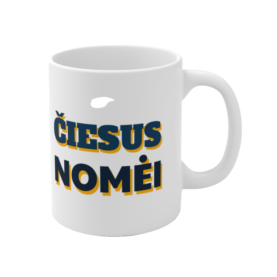 Puodelis „Čiesus nomėi“ – vaizdas 1