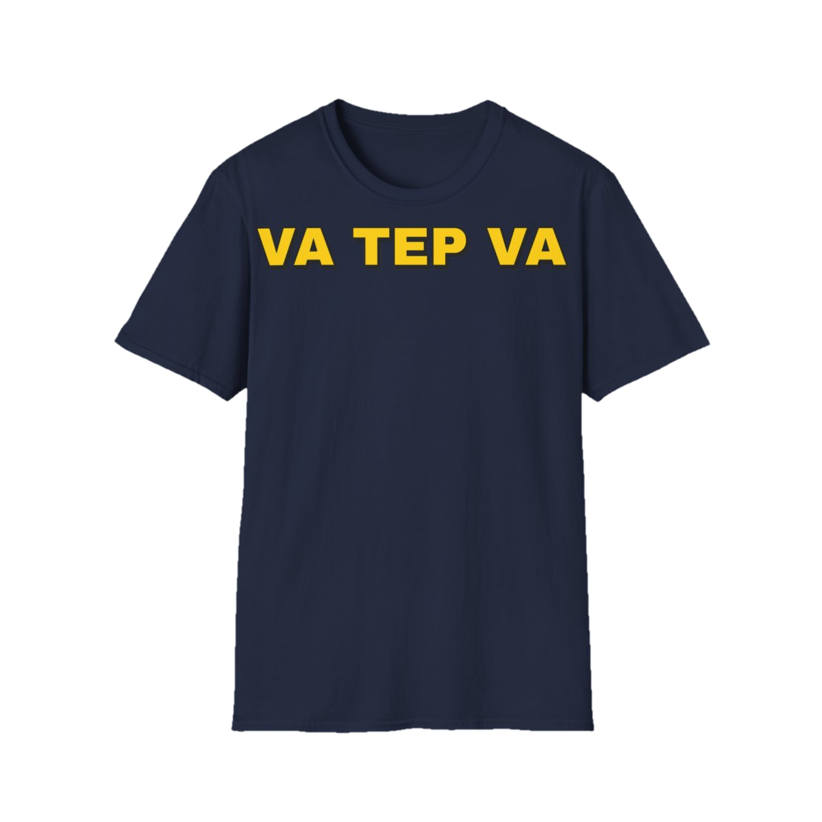 Marškinėliai „Va tep va“ – tamsiai mėlyna