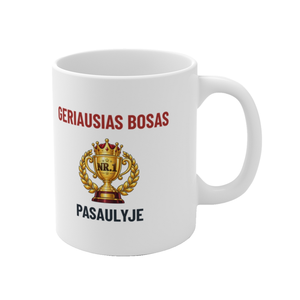 Geriausias bosas pasaulyje – Balta