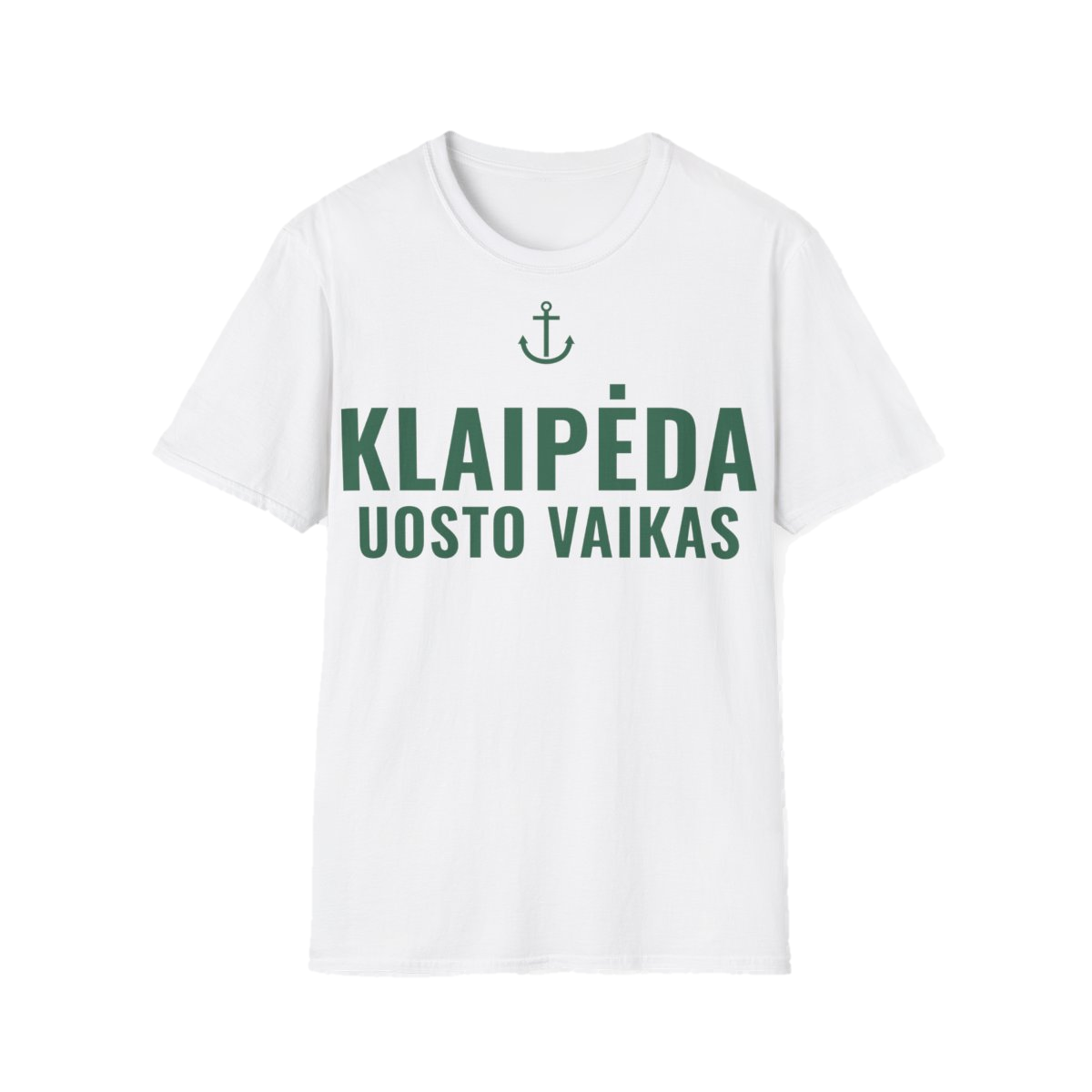 Marškinėliai „Klaipėda“ – balta