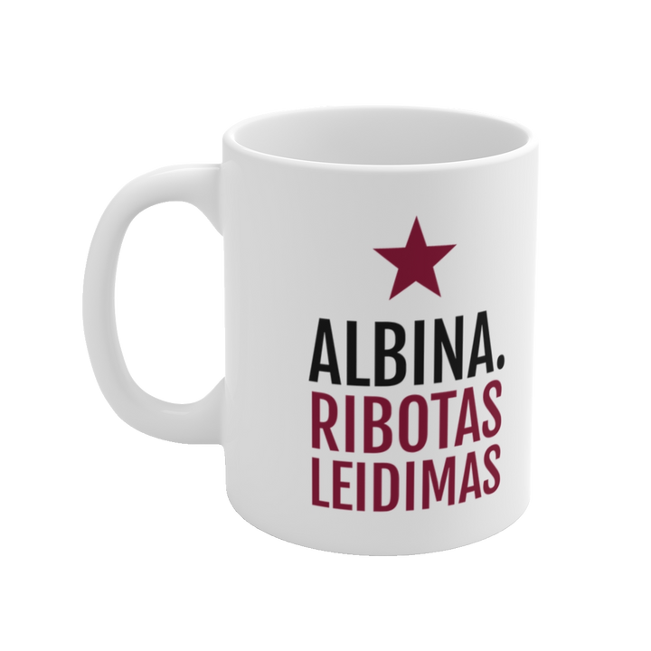 Puodelis „Albina. Ribotas leidimas“ – vaizdas 2