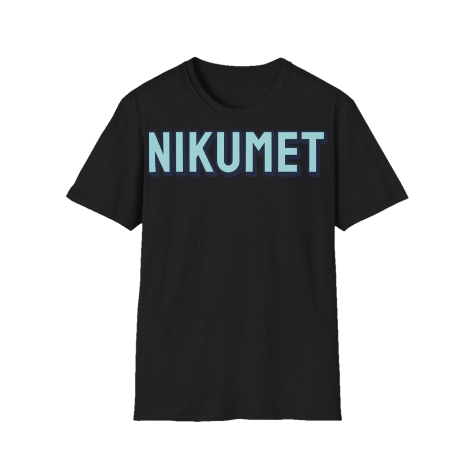 Marškinėliai „Nikumet“ – juoda