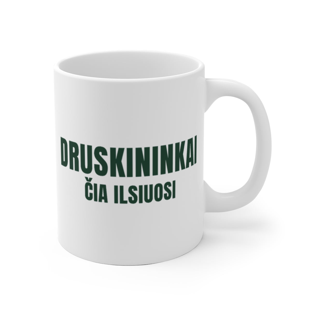 Druskininkai. Čia ilsiuosi – puodelis, spaudos vaizdas