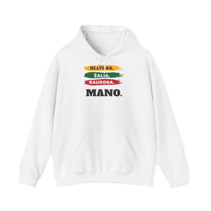 Džemperis „Geltona. Žalia. Raudona. Mano.“ – nuotrauka 1