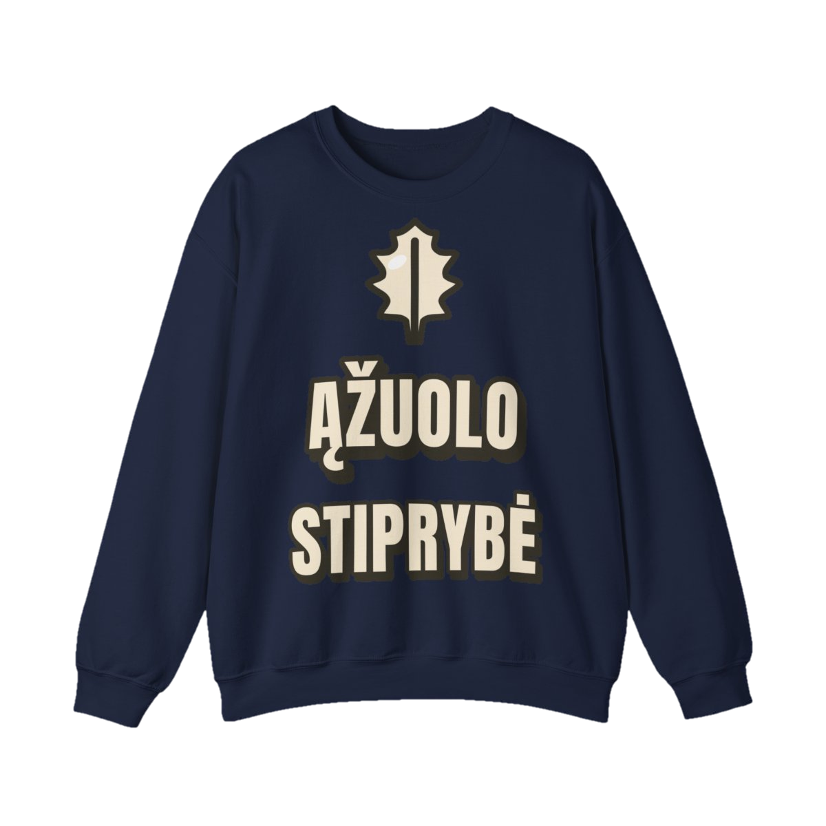 Džemperis „Ąžuolo stiprybė“ – tamsiai mėlyna