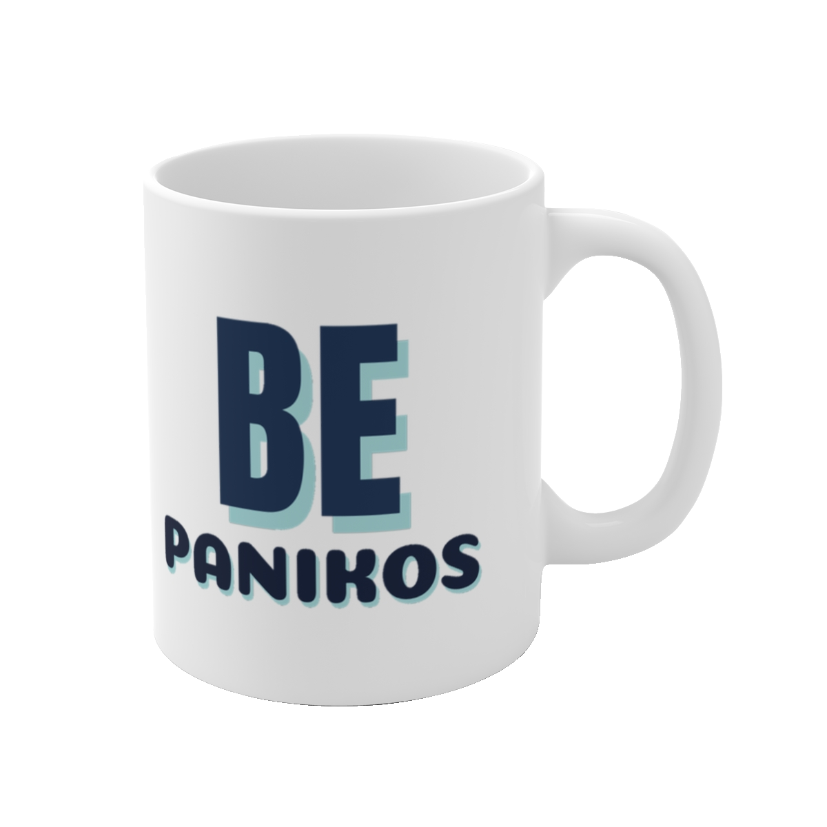 Puodelis „Be panikos“ – vaizdas 1