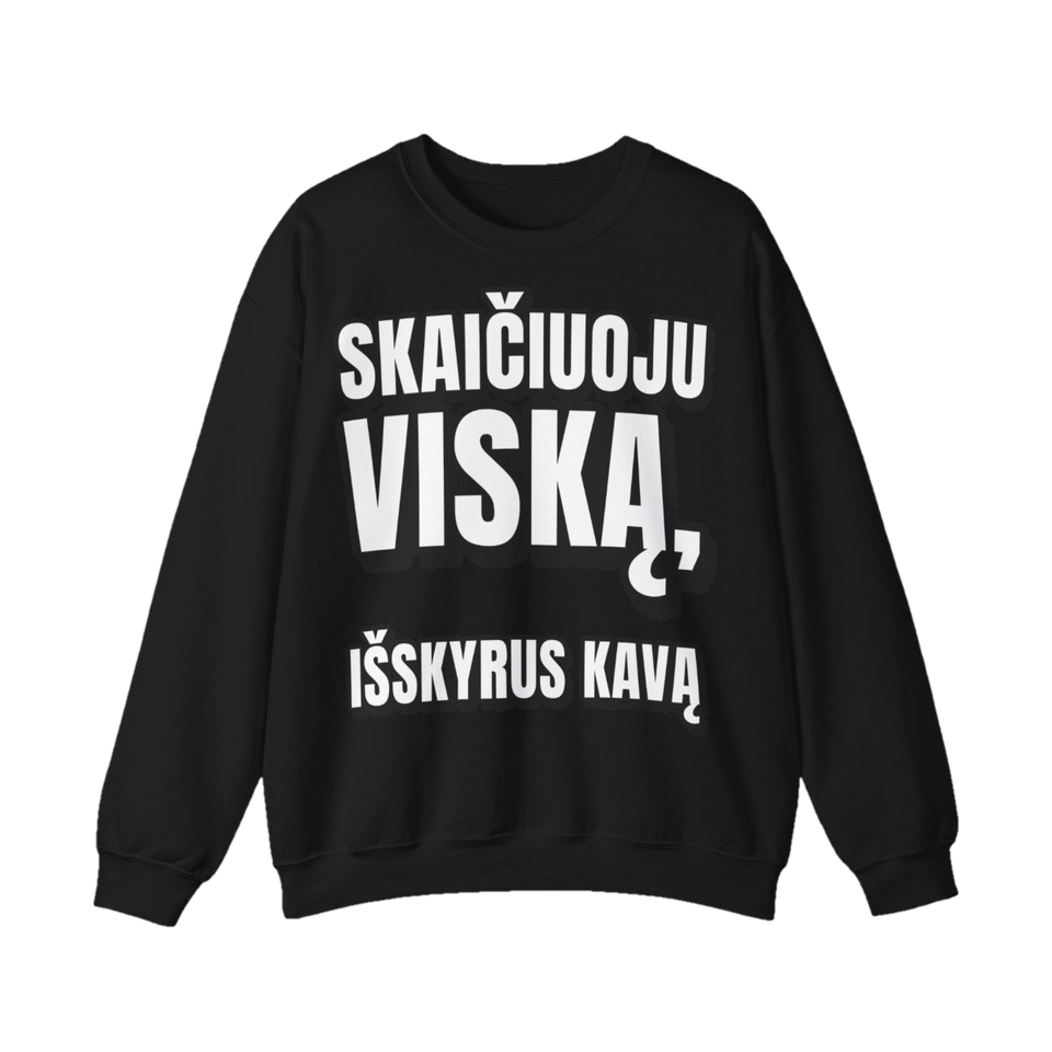 crew skaiciuoju juoda