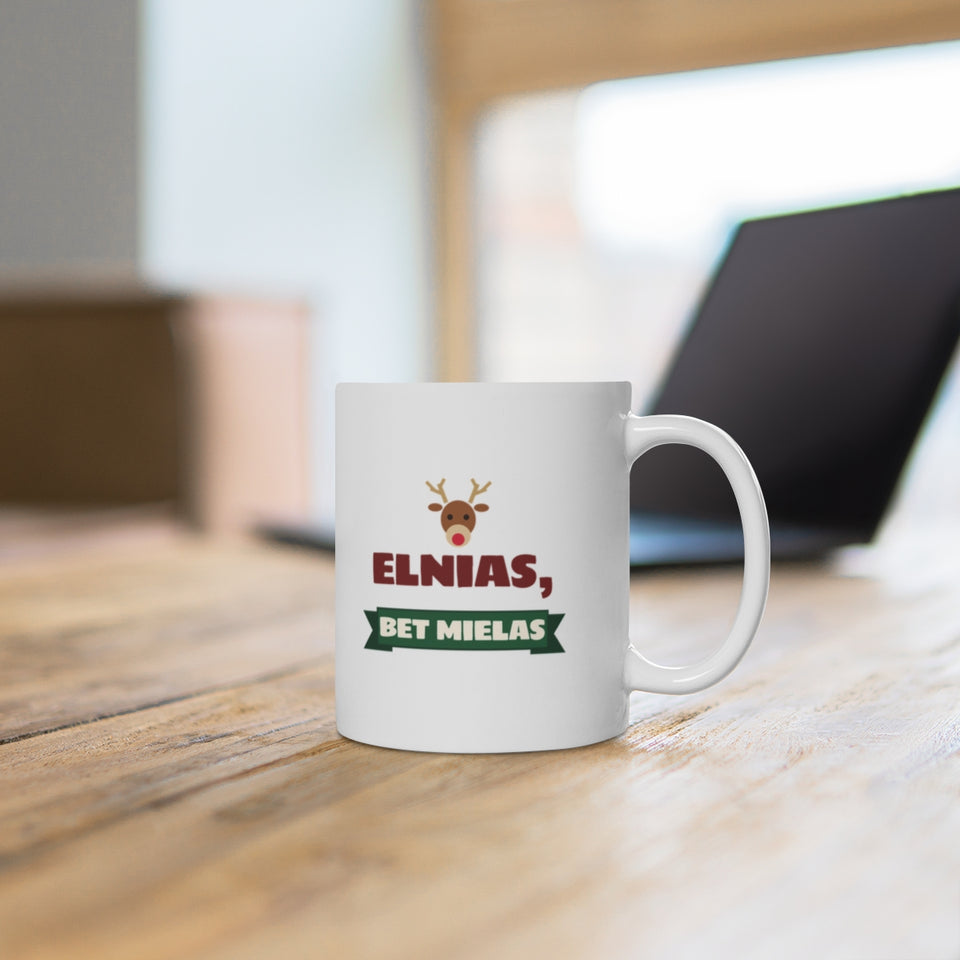 Elnias, bet mielas – puodelis ant stalo