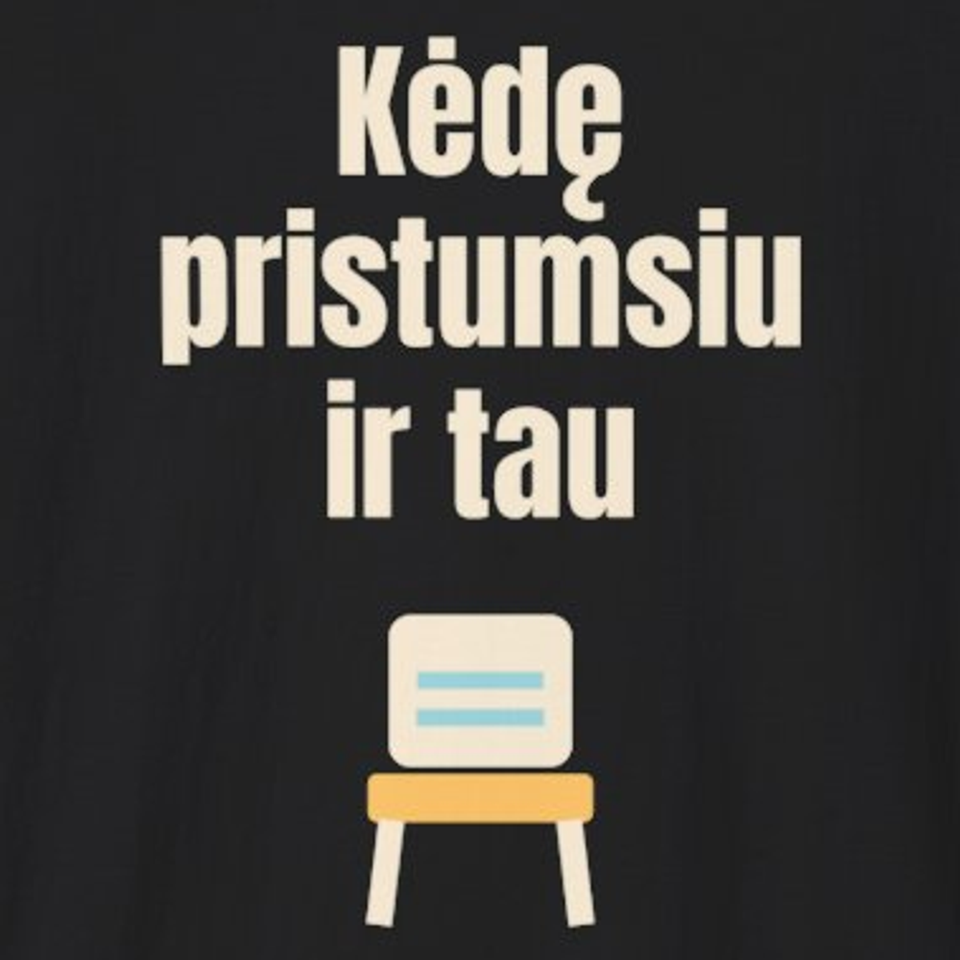Kėdę pristumsiu ir tau – marškinėliai, spaudos vaizdas