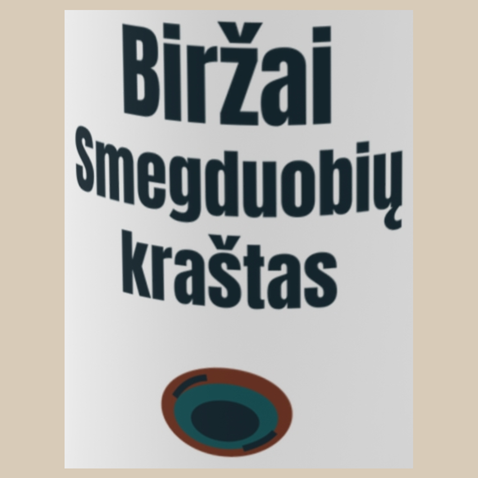 Smegduobių kraštas – puodelis, spaudos vaizdas