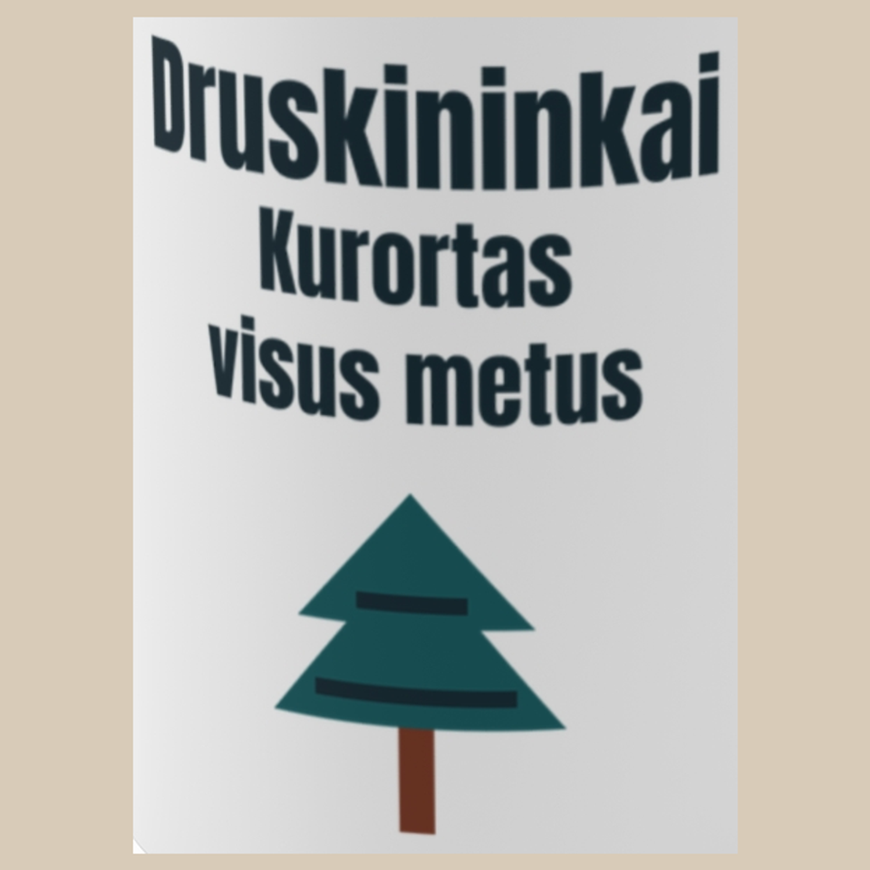 Kurortas visus metus – puodelis, spaudos vaizdas