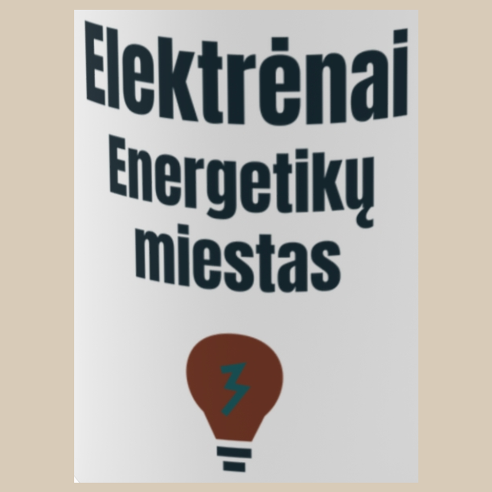 Energetikų miestas – puodelis, spaudos vaizdas