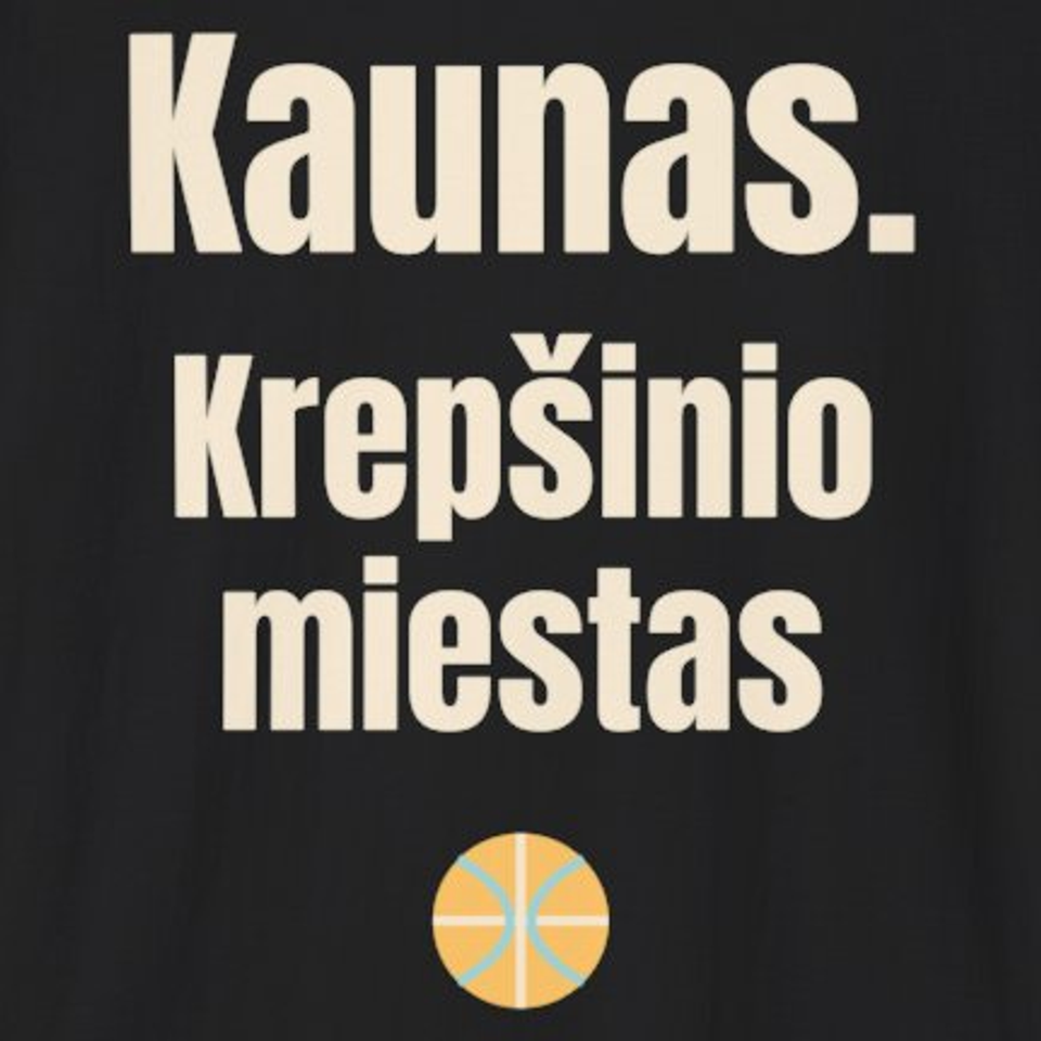 Kaunas. Krepšinio miestas – marškinėliai, spaudos vaizdas